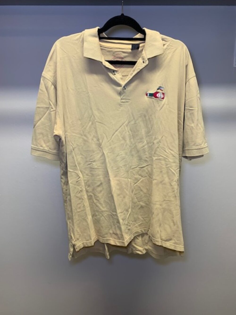 McIlhenny Tabasco Polo Shirt – Original Embroidered Bottle Mosquito – Size L